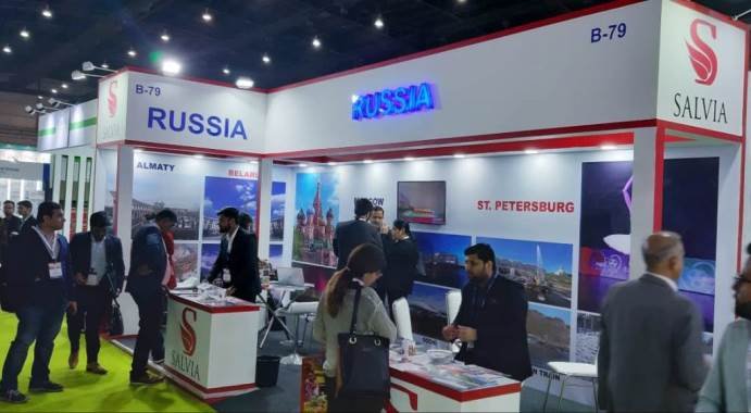 russia exhibition in india